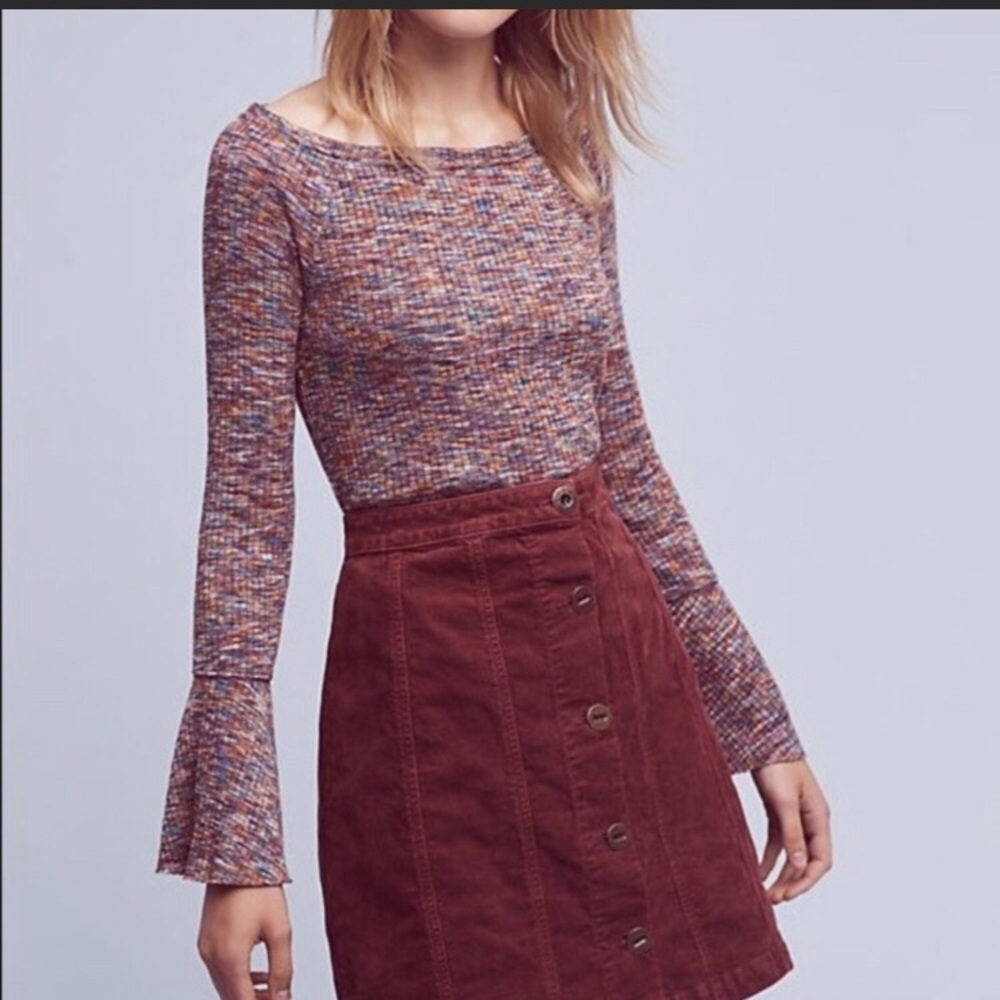 Anthro Pilcro & Letterpress skirt size 6